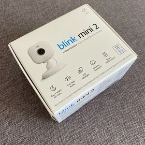 Blink Mini 2 Indoor/Outdoor Security Camera - White